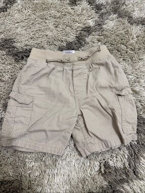 Garanimals Beige Cargo Shorts with Drawstring Waist